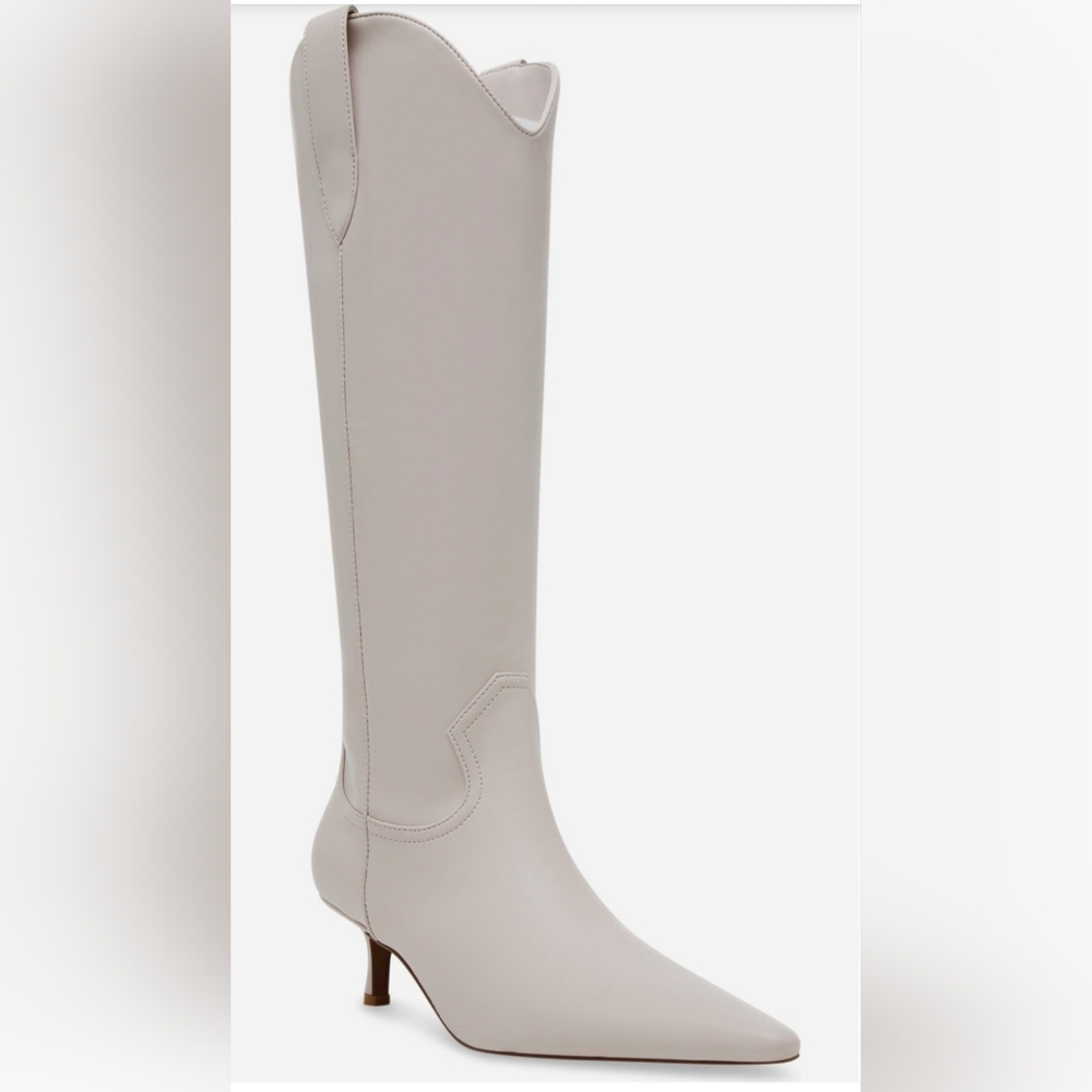 Steven Britt Elegant Cream Women's Boots - Store Display